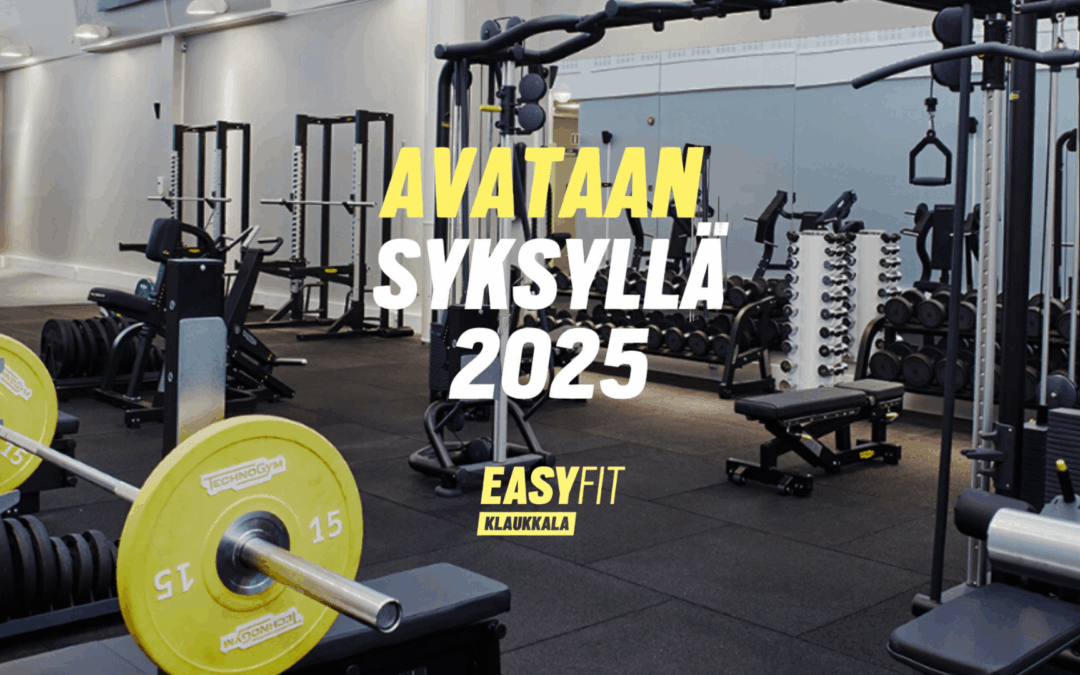 EASYFIT avaa uuden kuntosalin Klaukkalan Kiveen syksyllä 2025